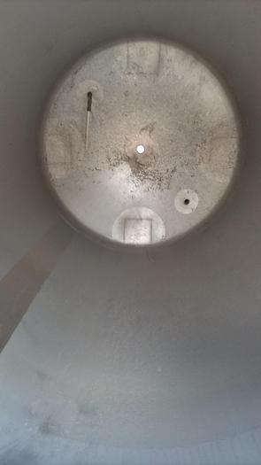 Used Tank, 250 Gallon, Stainless Steel, Dish Top and Dish Bottom #S745071