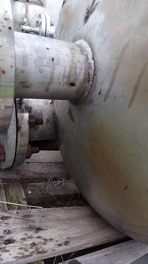 Used Tank, 300 Gallon, 316L Stainless Steel, UL 142, 2' x 11', #S743625