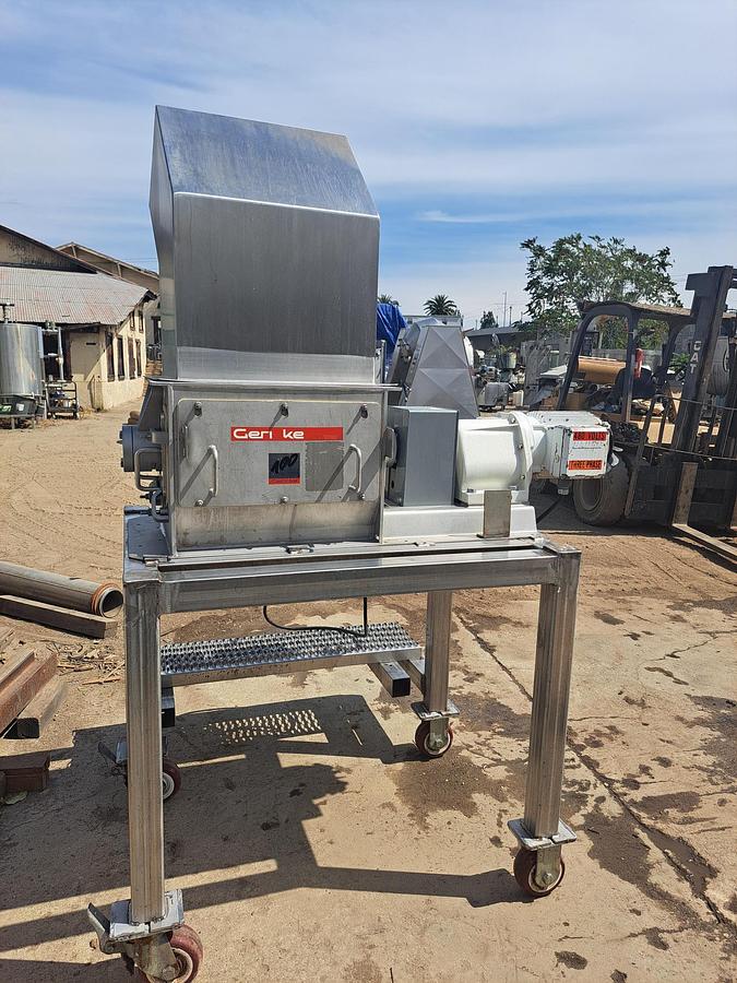 Used Mill / Grinder, Granulator Sieve / Nibbler, Gericke NBS 300/450, Stainless Steel, #5991558