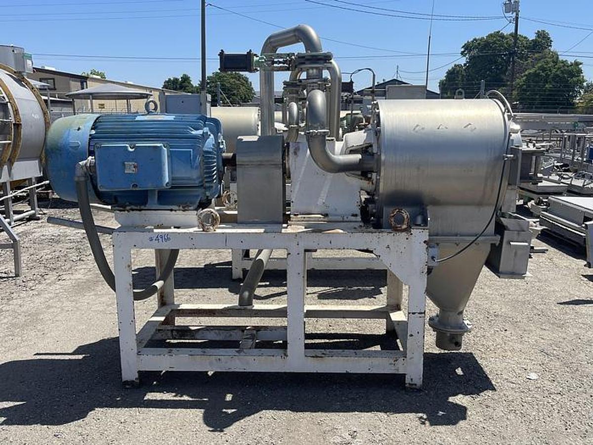 Used Pulper, Finisher, Rossi Catelli, Model P100/6R, Butterfly Turbo Juice Extractor, #5991912