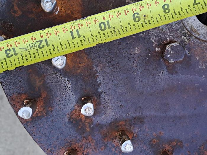 Used Mill, Pin, 16" Diameter, Carbon Steel, Sturtevant, Model 3B, 10 HP #S744508