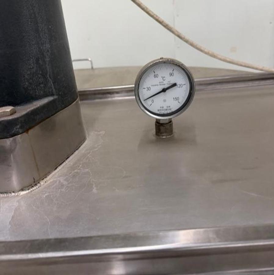 Used Kettle, 500 Gallon, Stainless Steel, Jacketed with Agitator,  Electric Heated, #5991764