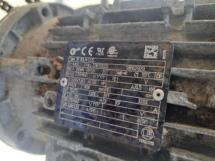 Used Seasoning Drum, 24" x 84", Stainless Steel, Dry & Liquid Application - #5363100