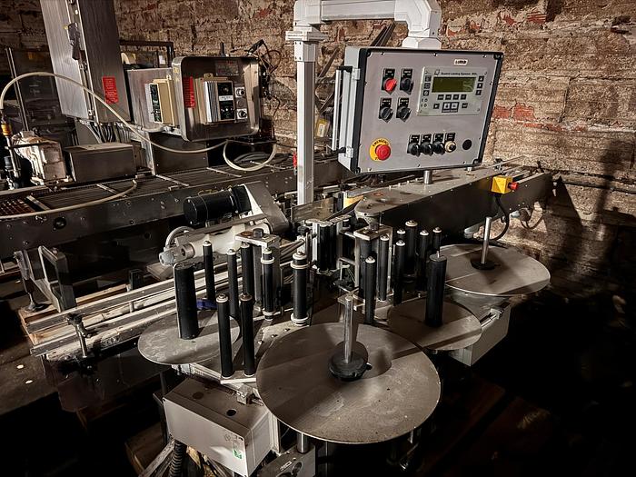 Used Labeler, Pressure Sensitive, Quadrel, Versaline, Wrap, #S744339