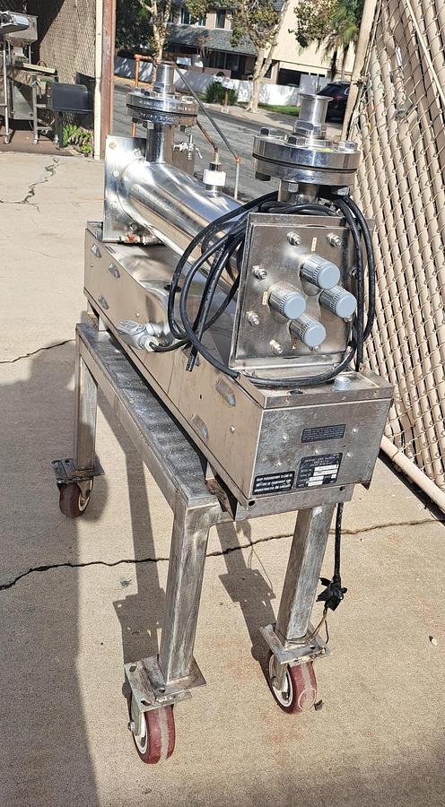 Used Ultraviolet Disinfection Unit, Aquafine, Model CSL-4R, S/S Cart, #5991565