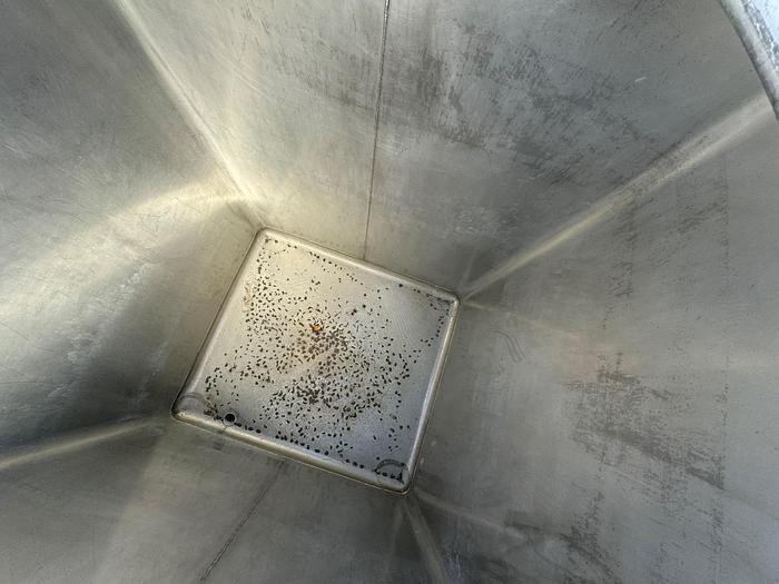 Used Tank, 550 Gallon, 316 Stainless Steel, Tote, #5991027
