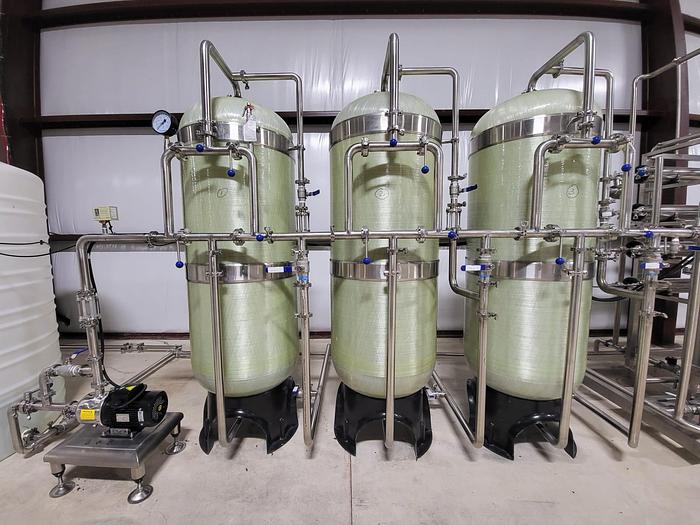 Used Reverse Osmosis Filter, Water Treatment System, RO, Silica Sand, Carbon Bed, UV, Ion Exchange - #4650959