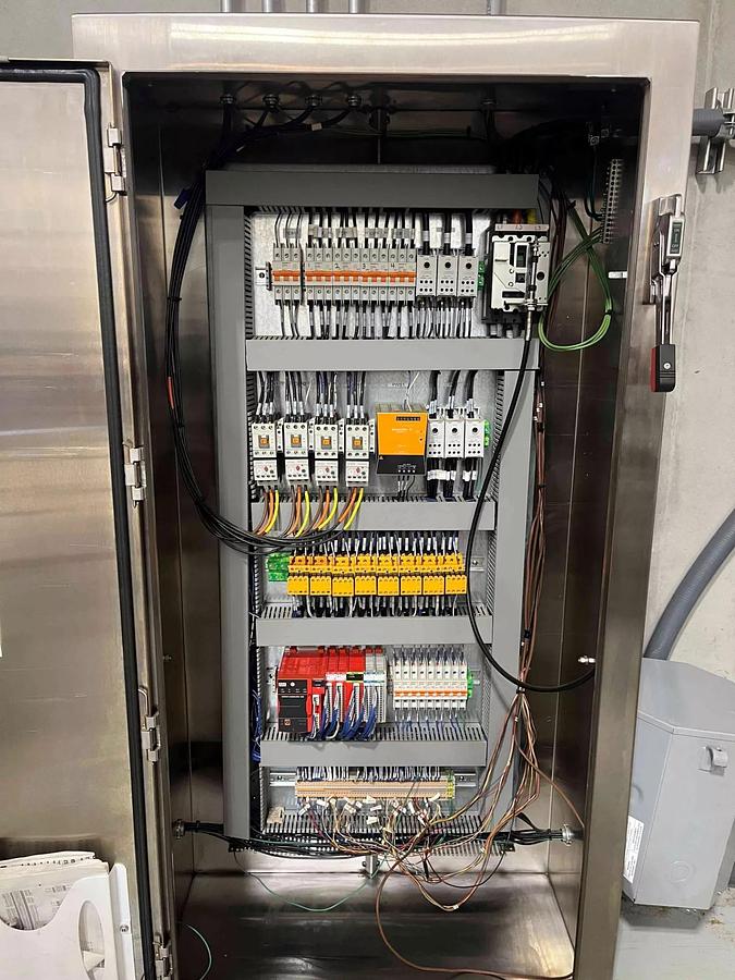 Used Mixer, Ribbon, 1100 Gallon, Dual Shaft, Stainless Steel, Jacketed, Food Mixer, 15 HP, 7500 lb, K6378, #5991750