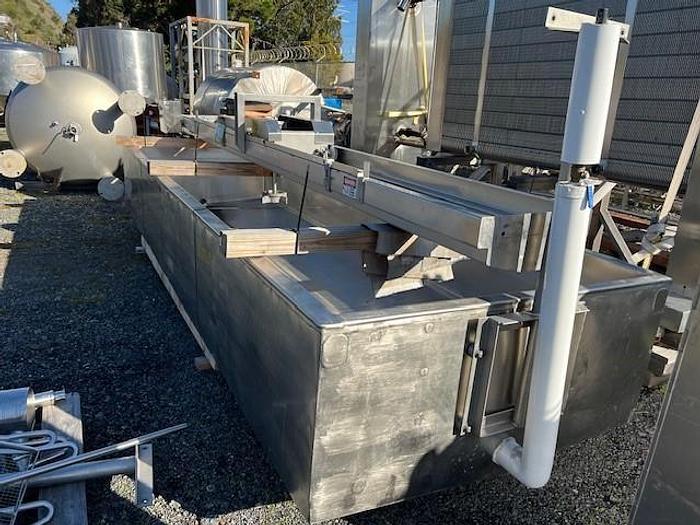 Used Tank, 1,000 Gallon, Stainless Steel, Cheese Vat, Kusel, DLHD16, #5861437
