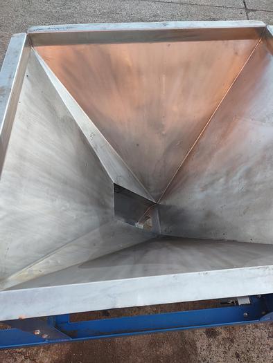 Used Conveyor, Screw, 3" x 8.5', Stainless Steel, Flexicon, #5991133