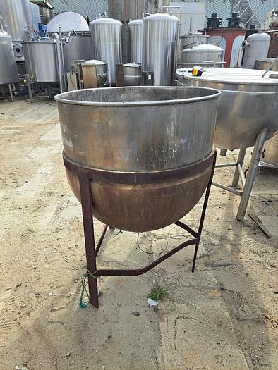 Used Kettle, 80 Gallon, S/st, Jkt, 40 PSI, Groen #S745331