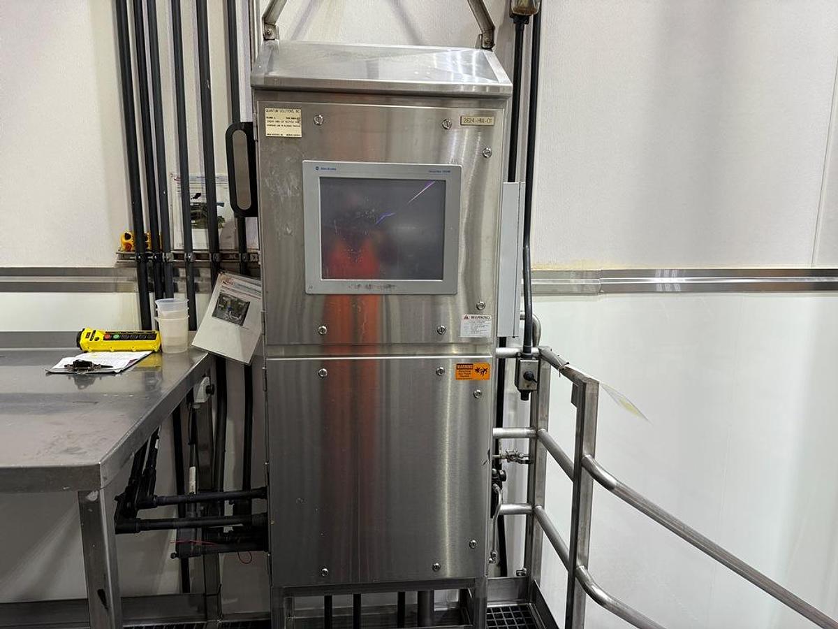 Used Liquifier Tank, 400 Gallon, Breddo, Likwifier, Stainless Steel, 40 HP, #5991622