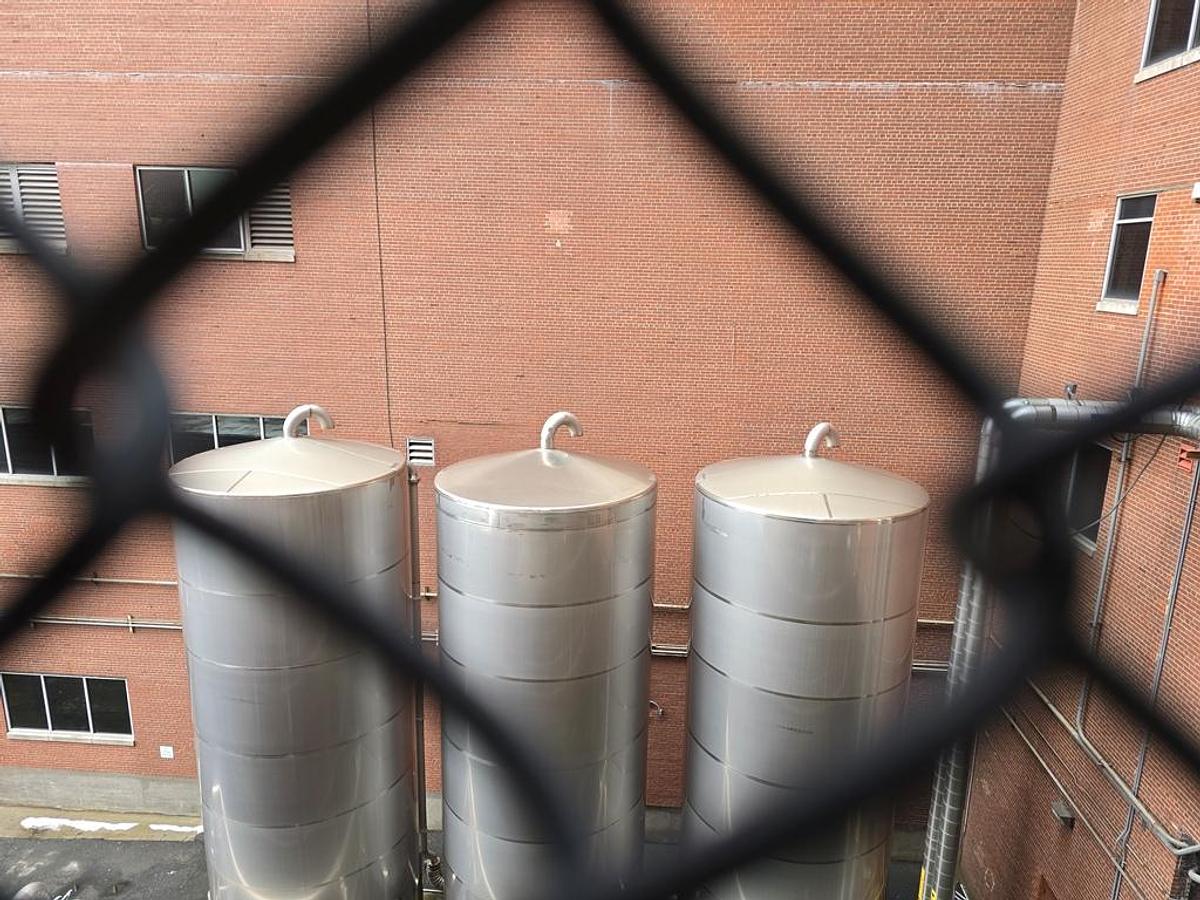 Used Tank, 20,000 Gallon, Duplex 2205 Stainless Steel, Insulated, Mueller (3) #5991692