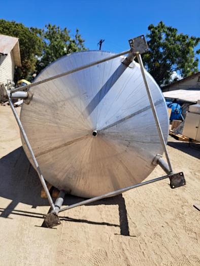 Used Tank, 2,900 Gallon, 304 Stainless Steel, DT/DB #S745255