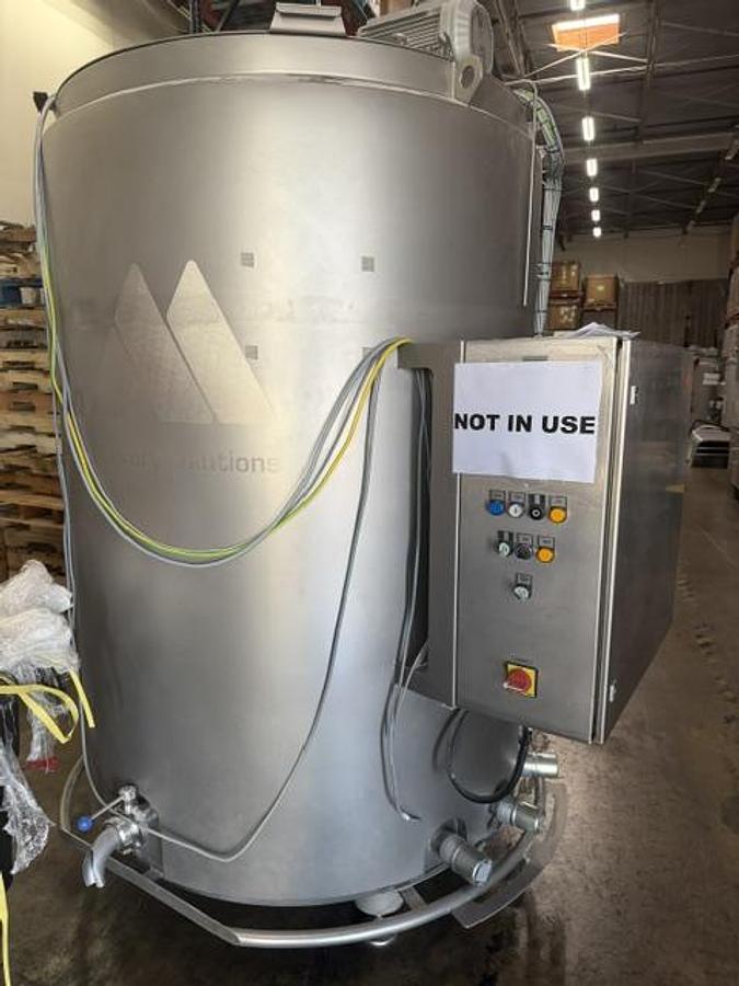 Used Tank, 400 Gallon, Chocolate Melting Tank, 2,000 lb., Aasted, #5991890