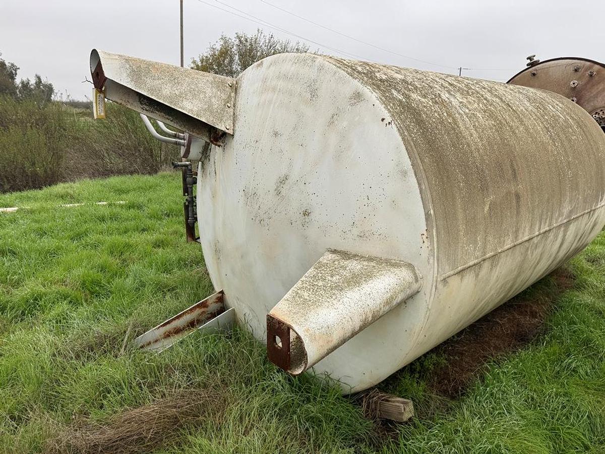 Used Tank, 1,200 Gallon, S/st, LN2 Storage, 65 PSI, Cryogenic, #S738626