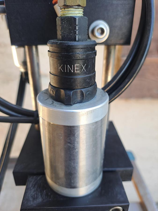 Used Capper, Pneumatic, Kinex, Semi-Automatic, Lot of (2) #5991939