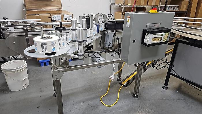 Used Labeler, Wraparound, Inline Packaging Systems, Model 700MB