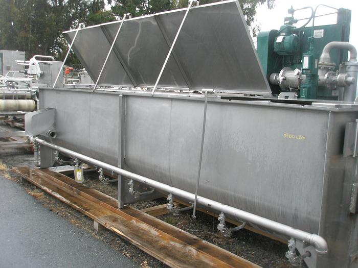 Used Blancher, Screw, 36" X 14', S/st, Steam, #S736790