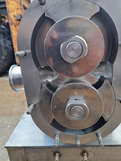 Used Pump, Positive, Waukesha, Mdl 55, 2" In/Out, 3 HP #S745801