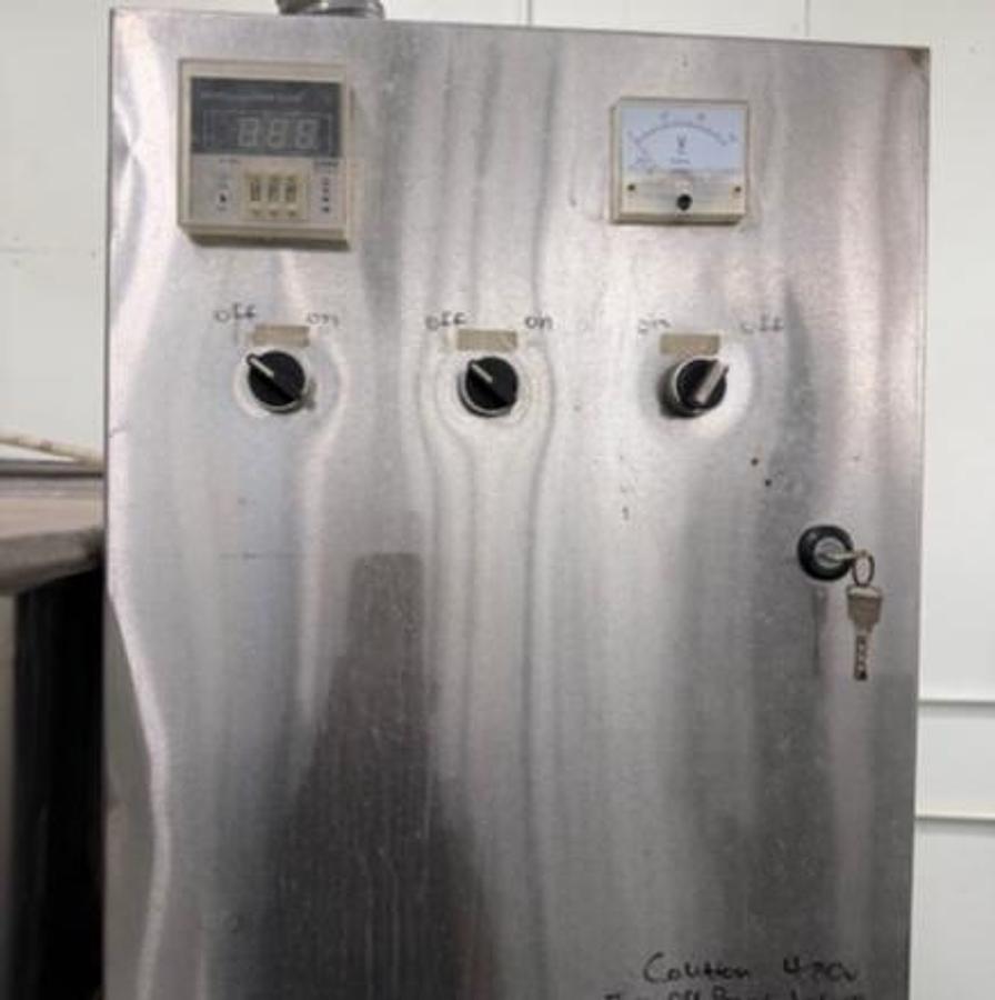 Used Kettle, 500 Gallon, Stainless Steel, Jacketed with Agitator,  Electric Heated, #5991764