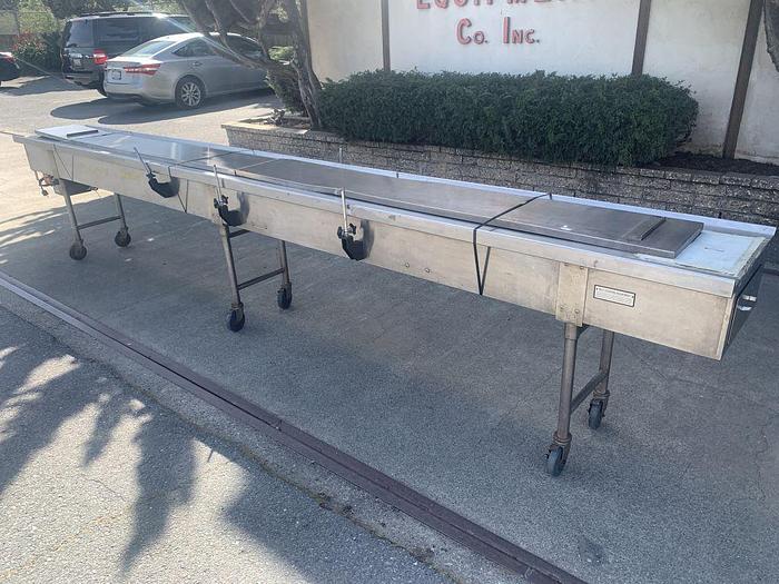 Used Conveyor, Belt, 11.5" X 16', Inspection Conveyor #S744445
