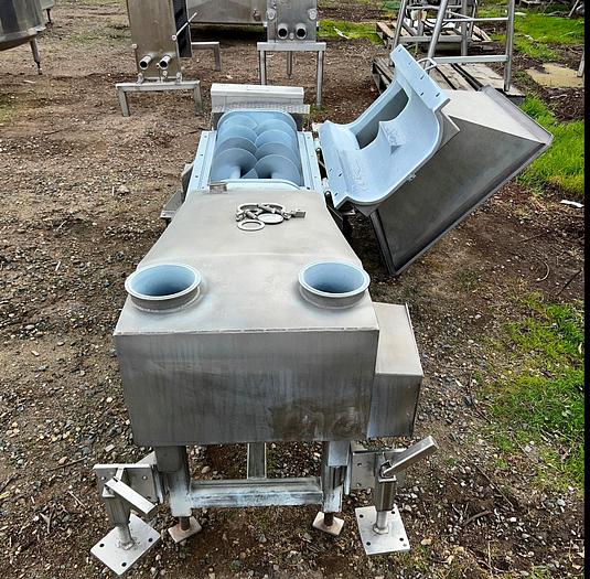 Used Feeder, Screw, 7" X 32", Dual Screw, Model 700, #S744984