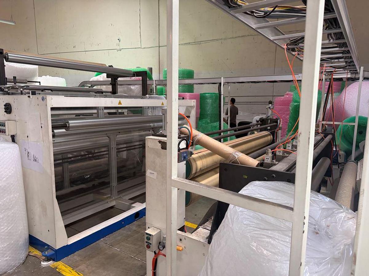 Used Extruder, Bubble Wrap System, 3-Layer, 72" wide, #5991826