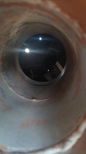 Used Tank, 8,000 Gallon, 316 ELC Stainless Steel, Agitated, Cone Bottom, 15 PSI/FV