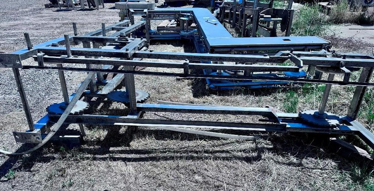 Used Elevator, Z Frame Bucket Elevator, Chain Driven, 185" Discharge Height, #59917800