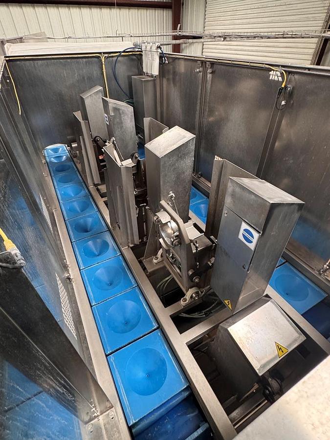 Used Corer, AIT, Floretor, Dual Side Pocket Conveyors, Broccoli, Complete System #5991869