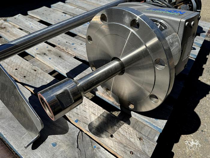 Used Mixer, Agitator, 1.5 HP, Fusion Fluid, Stainless Steel, #5880219