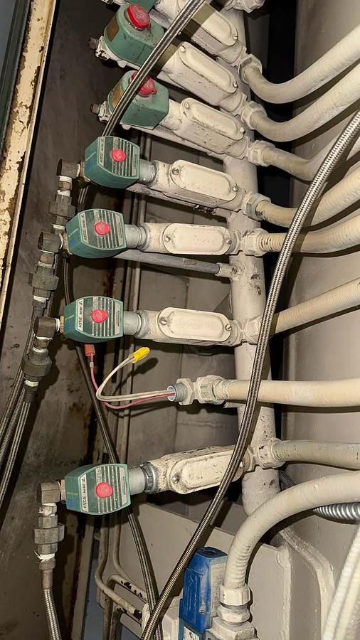 Used Autoclave, 46.75" x 110", 220 PSI, Electrically Heated, Melco Steel, #5991523