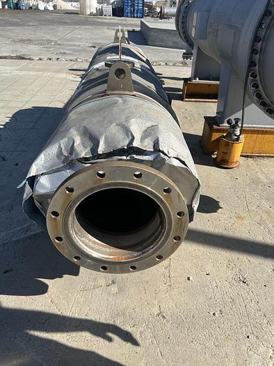 Used Heat Exchanger, Shell & Tube, 613 SF, DCR, S/St