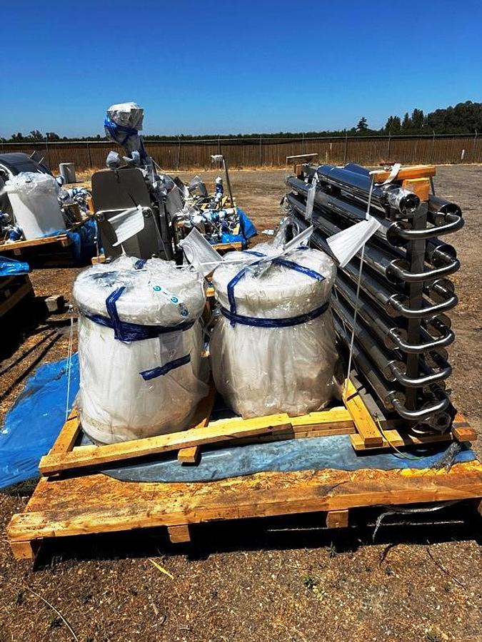 Unused Sterilizer System, Sugar, Alfa Laval, PHE Type, 66 GPM, 316 Stainless Steel, #5991411