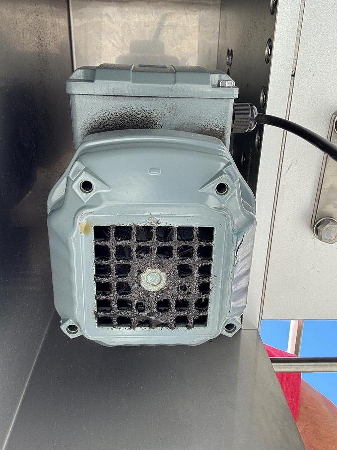 Used Conveyor, Belt, 6" X 6.5’, Stainless Steel, Plastic Belt, Air Reject, #5991590