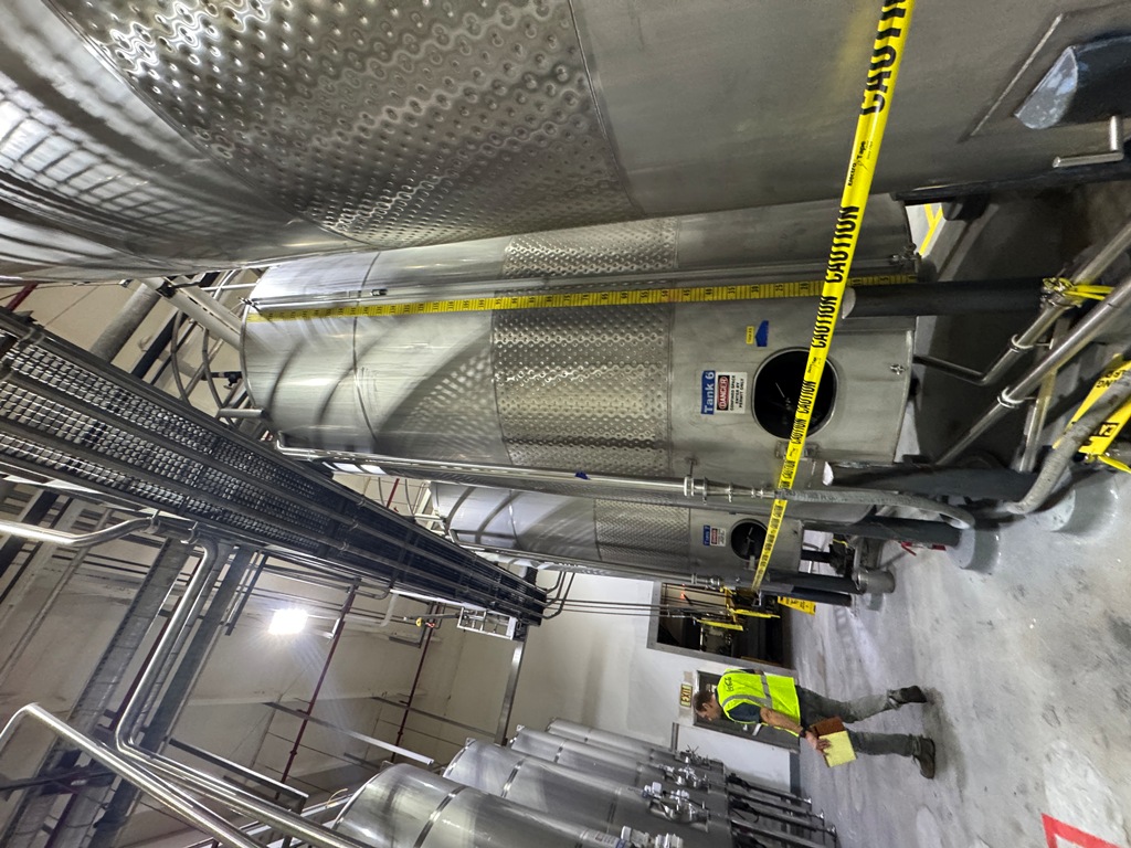 Used Tank, 6,000 Gallon, Dimple Jacketed, Agitated, Stainless Steel, Qty 3, #5991623