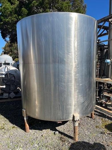 Used Tank, 1,550 Gallon, S/st, 78" X 86", #S738679
