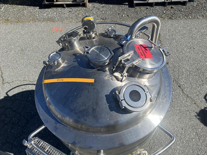 Used Reactor, 40 Gallon (150 Liters), Hastelloy, Jacketed #S745419