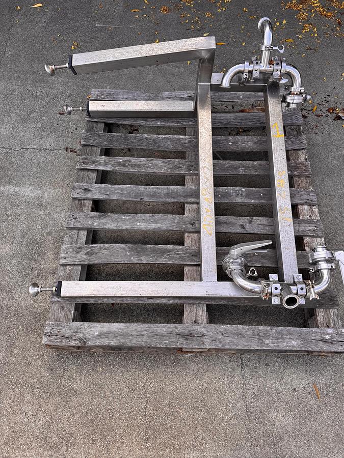 Used Tank, 375 Gallon, 304 Stainless Steel, Jacketed Fermenter, Criveller, Cone Bottom, #5991399