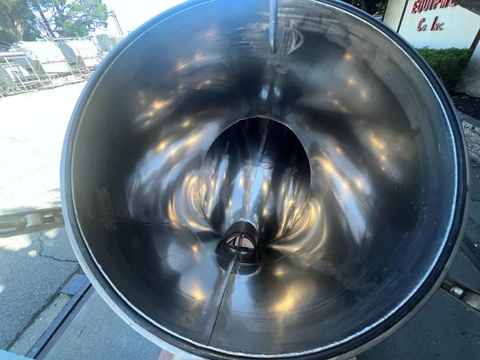 Used V-Type Twin Shell Mixer, CapPlus, Model CPT-3CF, 3 Cubic Feet, Stainless Steel #S745116
