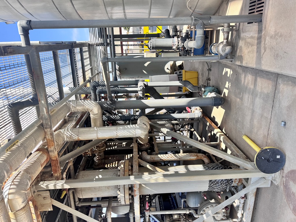 Used Cogeneration System, Natural Gas, 675 kW, GE Jenbacher JMC 312, Cooling & Heat Recovery System, Spare Engine, #