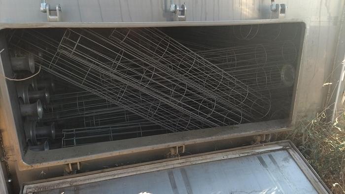 Used Dust Collector, Baghouse, 300 SF, 1400 CFM, S/st, #S741232