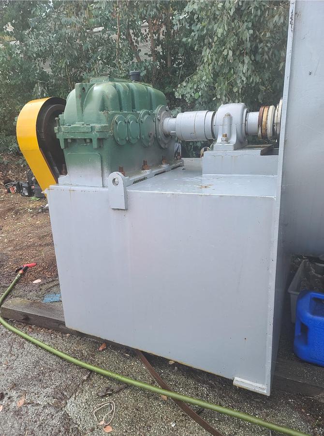 Used Mixer, Ribbon, 200 CF, Stainless Steel, Jacketed, Hollow Ribbons