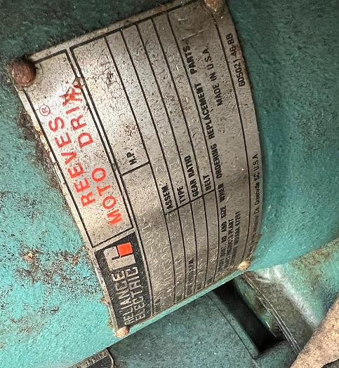Used Feeder, Screw, 4" x 20", S/st, APV Crepaco, Model S430, Fruit Feeder #S744990