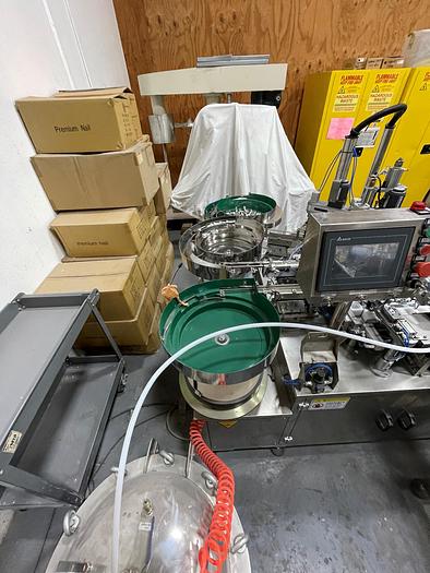 Used Filling Line, Bottles, Nail Polish, Filler, Brush and Cap Applicators, #5532789