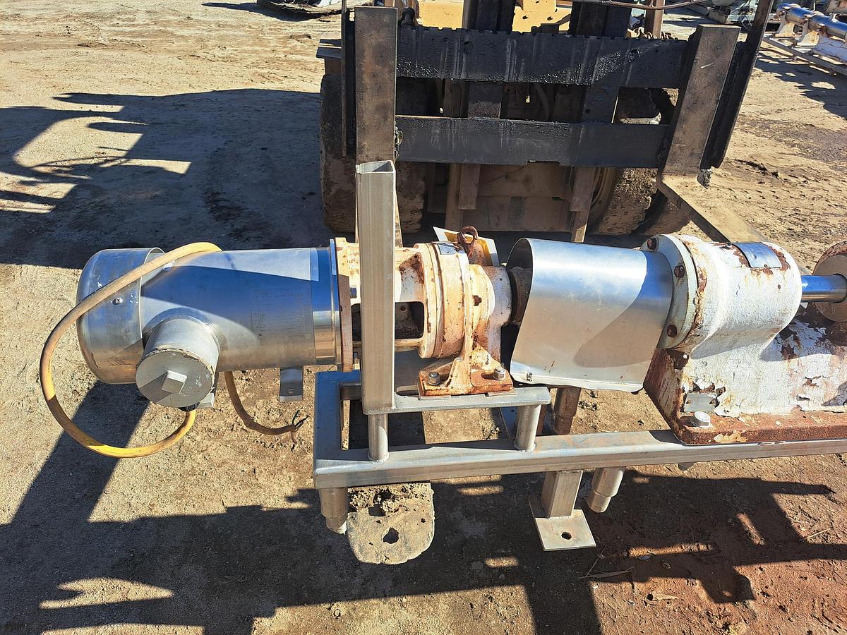 Used Pump, Moyno, 5 HP, 4" Inlet, 3" Outlet, S/st #S744768