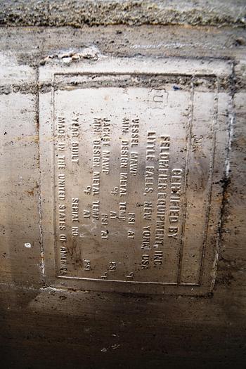 Used Tank, 1,700 Gallon, 316 Stainless Steel, Jacketed, Double Agitation, #5990995