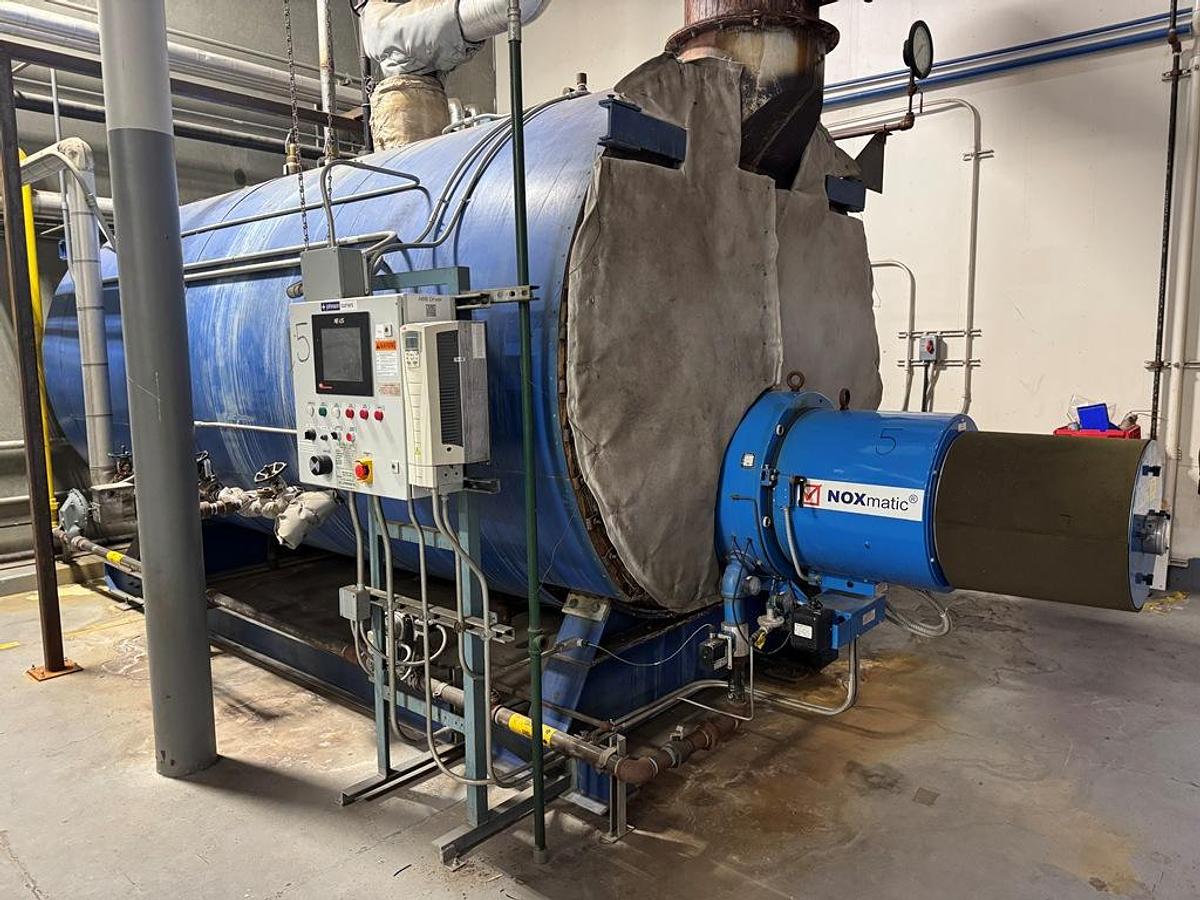 Used Boiler, 300 HP High Pressure Steam, Johnston, NOXmatic Burner, Gas-Fired, #5991634