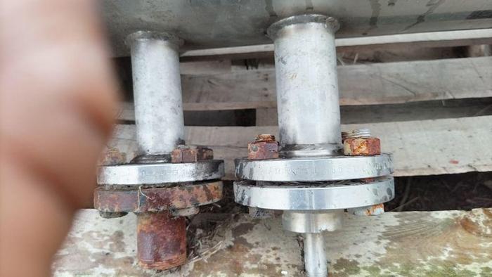 Used Tank, 300 Gallon, 316L Stainless Steel, UL 142, 2' x 11', #S743625